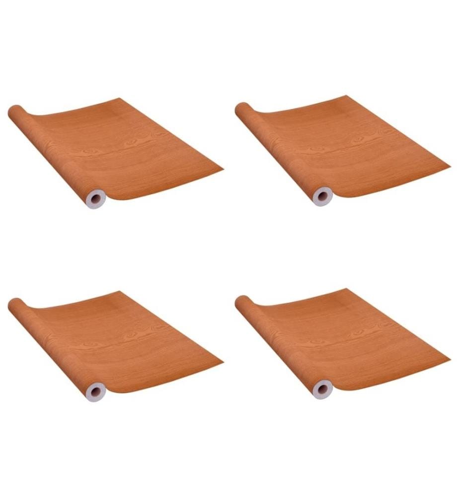 Möbelfolien Selbstklebend 2 Stk. Helle Eiche 500x90 cm PVC