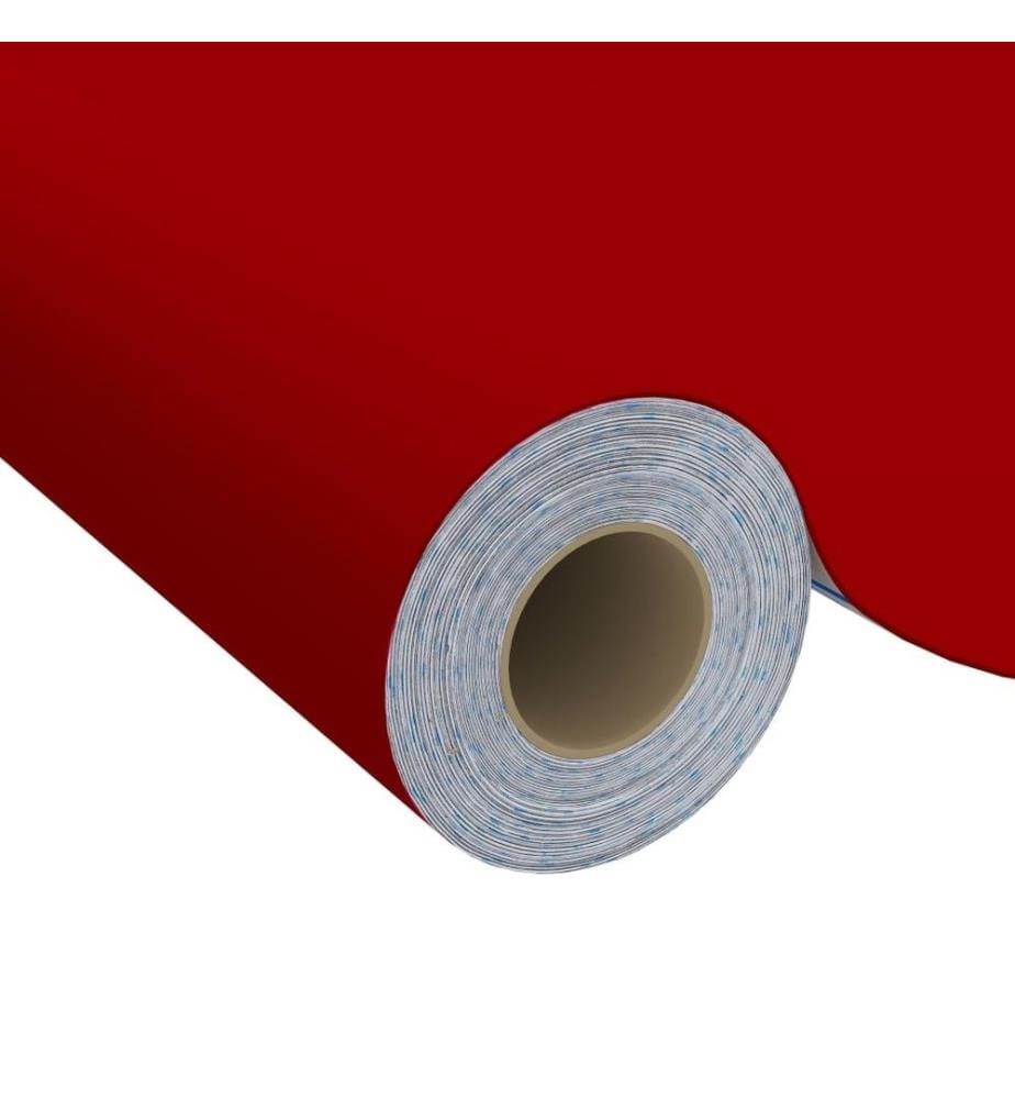 Möbelfolien Selbstklebend 2 Stk. Rot 500x90 cm PVC
