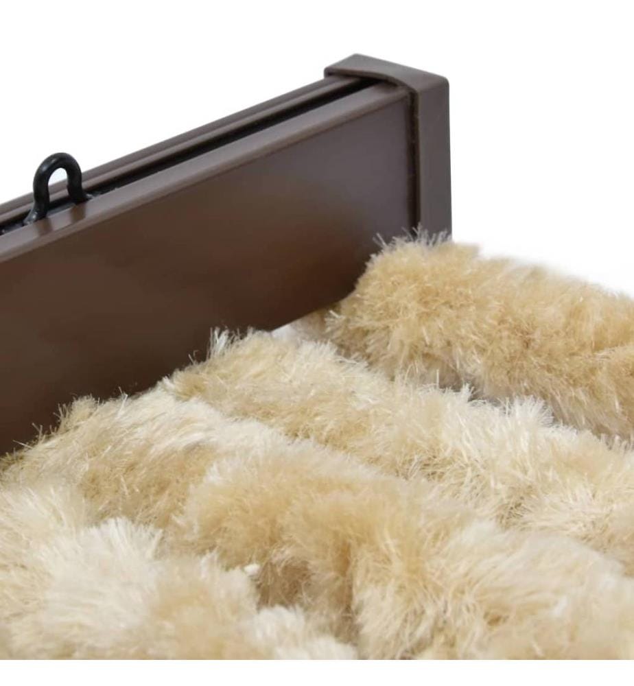 Insektenschutz-Vorhang Beige 56x200 cm Chenille
