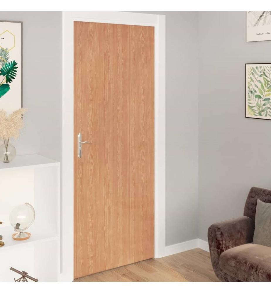 Selbstklebende Türfolien 2 Stk. Ahorn 210x90 cm PVC