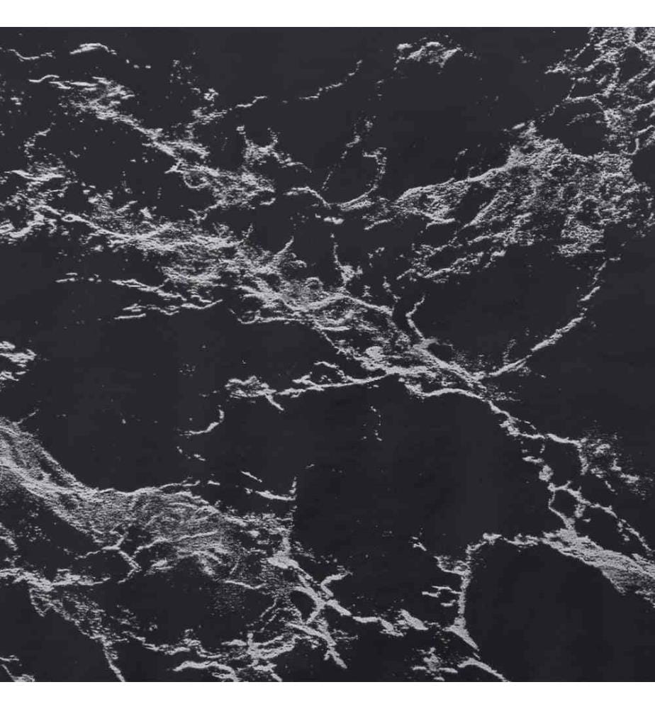 Selbstklebende Möbelfolie Schwarz Steinoptik 500x90 cm PVC