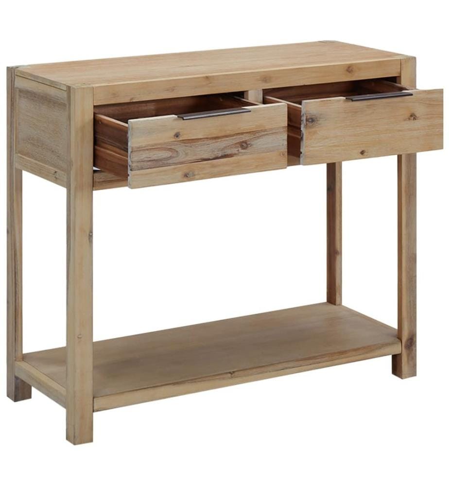 Table console 82x33x73 cm Bois d'acacia massif