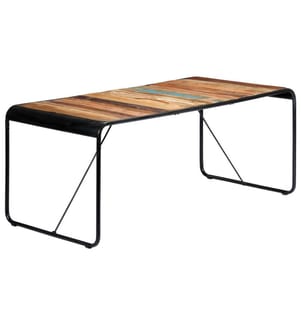 Esstisch 180x90x76 cm Altholz Massiv