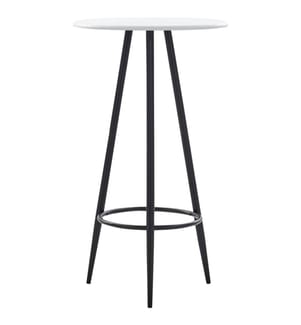 Bartisch Weiss 60×107,5 cm MDF