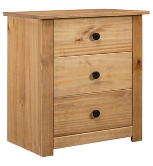 Nachtschrank 46x40x57 cm Kiefernholz Panama