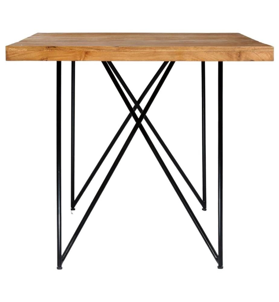 Esstisch 180 x 90 x 76 cm Massivholz Akazie