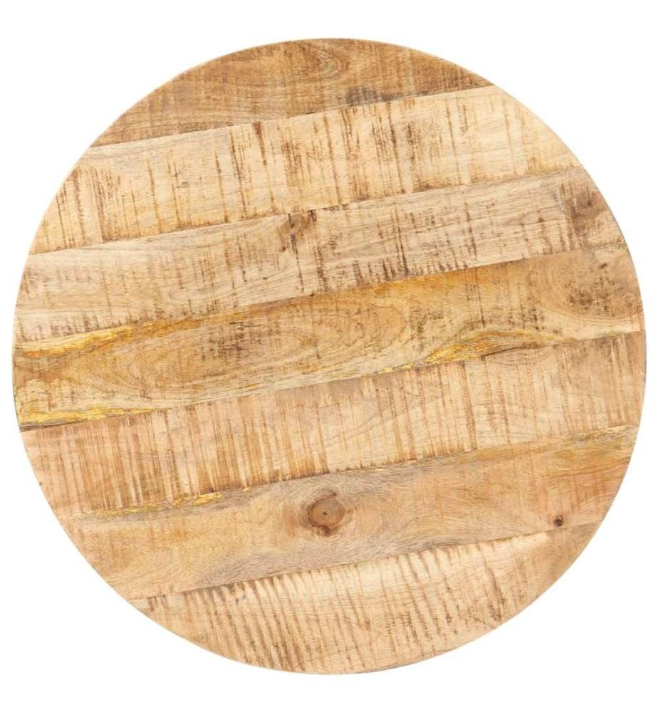 Bistrotisch Rund Ø60x75 cm Raues Mangoholz