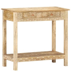 Konsolentisch 80x35x74 cm Mango Massivholz