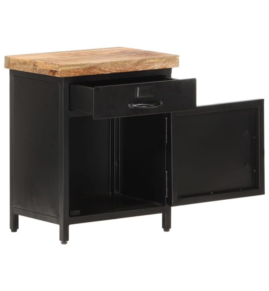 Nachttisch 40x30x52 cm Mango Massivholz