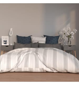 Nachttische 2 Stk. Grau 40x40x56 cm Holzwerkstoff