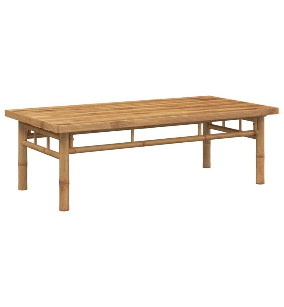 Couchtisch 110x55x35 cm Bambus