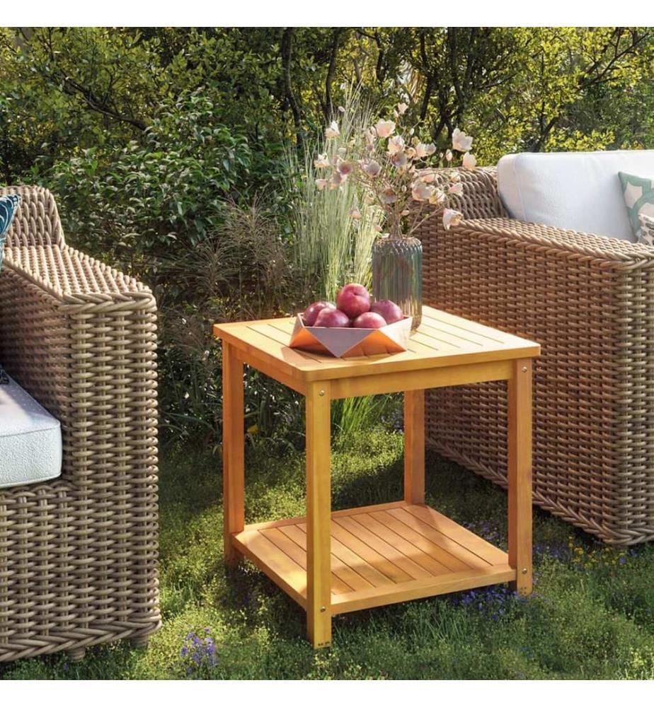 Beistelltisch Massivholz Akazie 45x45x45 cm