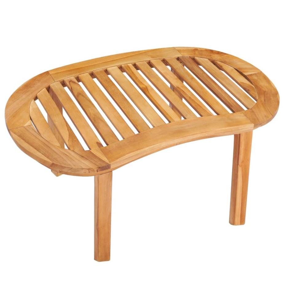 Table basse 90x50x45 cm Bois de teck solide
