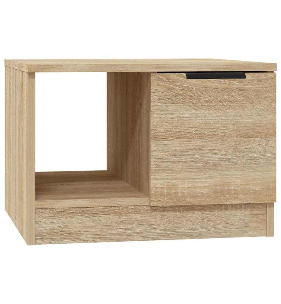 Couchtisch Sonoma-Eiche 50x50x36 cm Holzwerkstoff