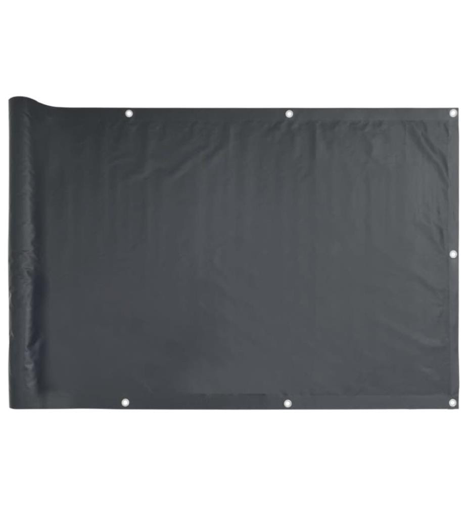 Balkon-Sichtschutz Anthrazit 120x500 cm Oxford-Gewebe