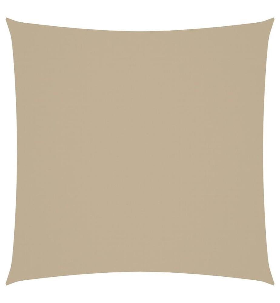 Sonnensegel Oxford-Gewebe Quadratisch 5x5 m Beige