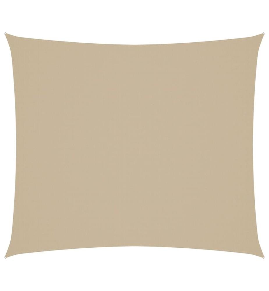 Sonnensegel Oxford-Gewebe Rechteckig 2x2,5 m Beige
