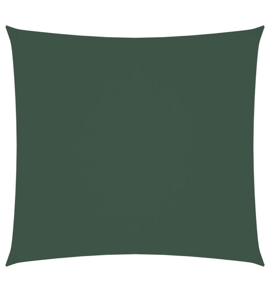 Sonnensegel Oxford-Gewebe Quadratisch 2,5x2,5 m Dunkelgrün