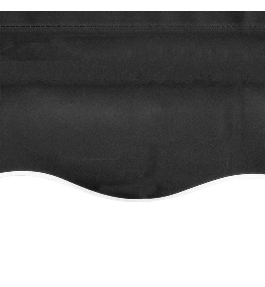 Toile d'auvent Anthracite 450x300 cm