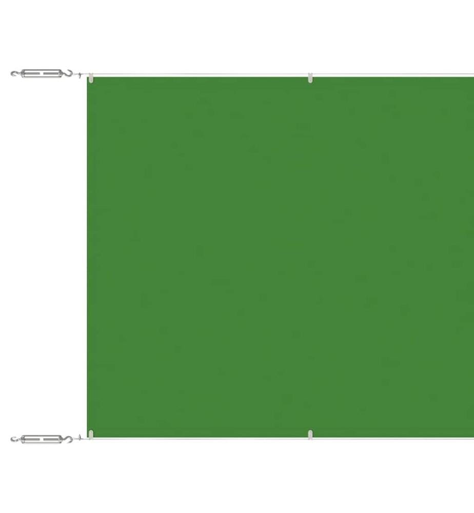 Senkrechtmarkise Hellgrün 100x1200 cm Oxford-Gewebe