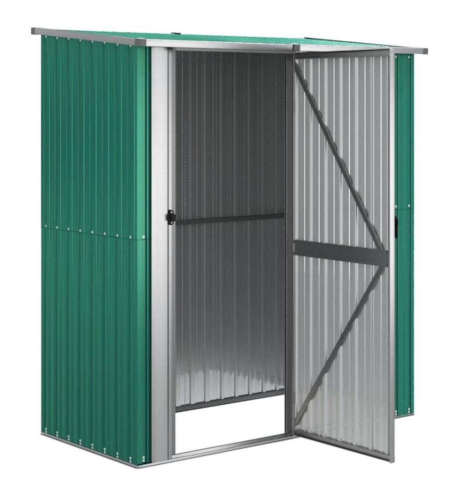 Abri de jardin vert 180,5 x 97 x 209,5 cm Acier galvanisé