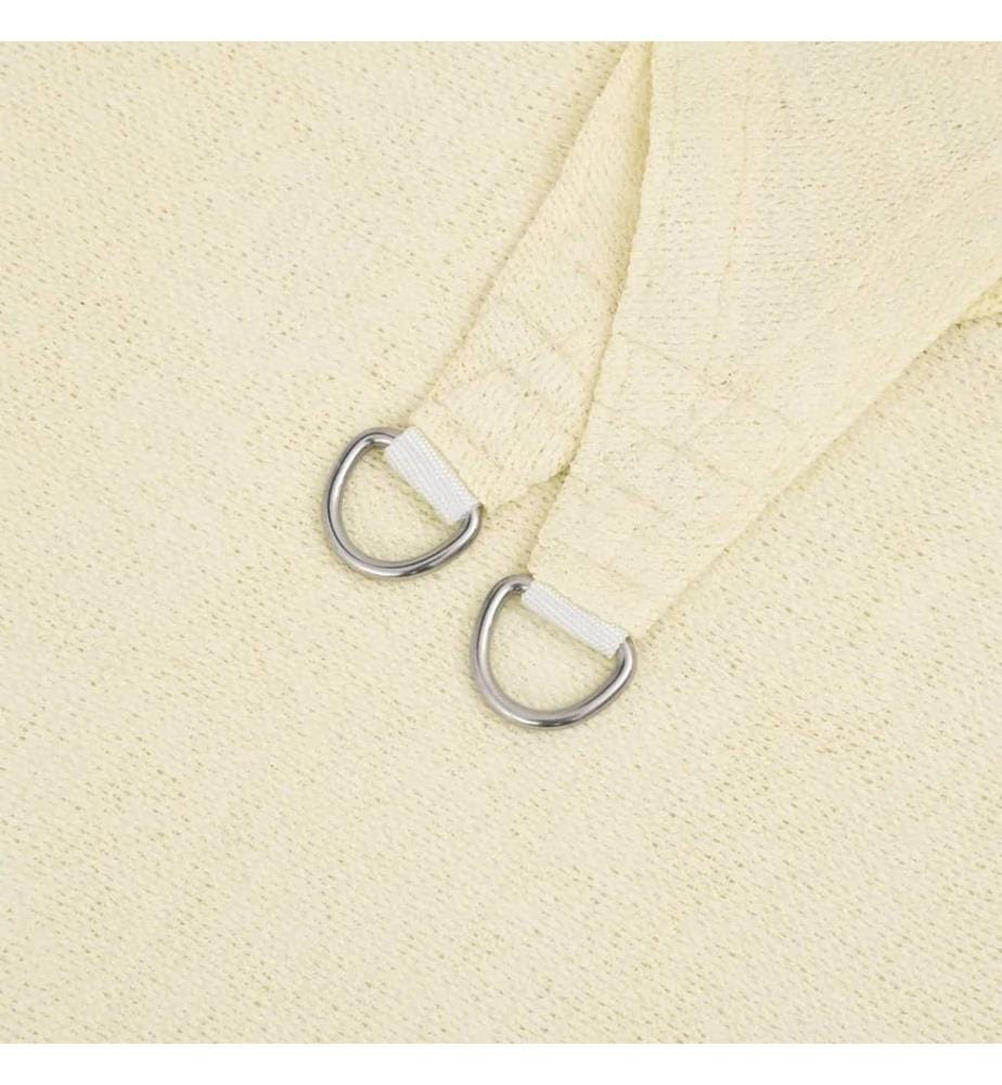Voile d'ombrage 160 g/m² Crème 3x5 m PEHD