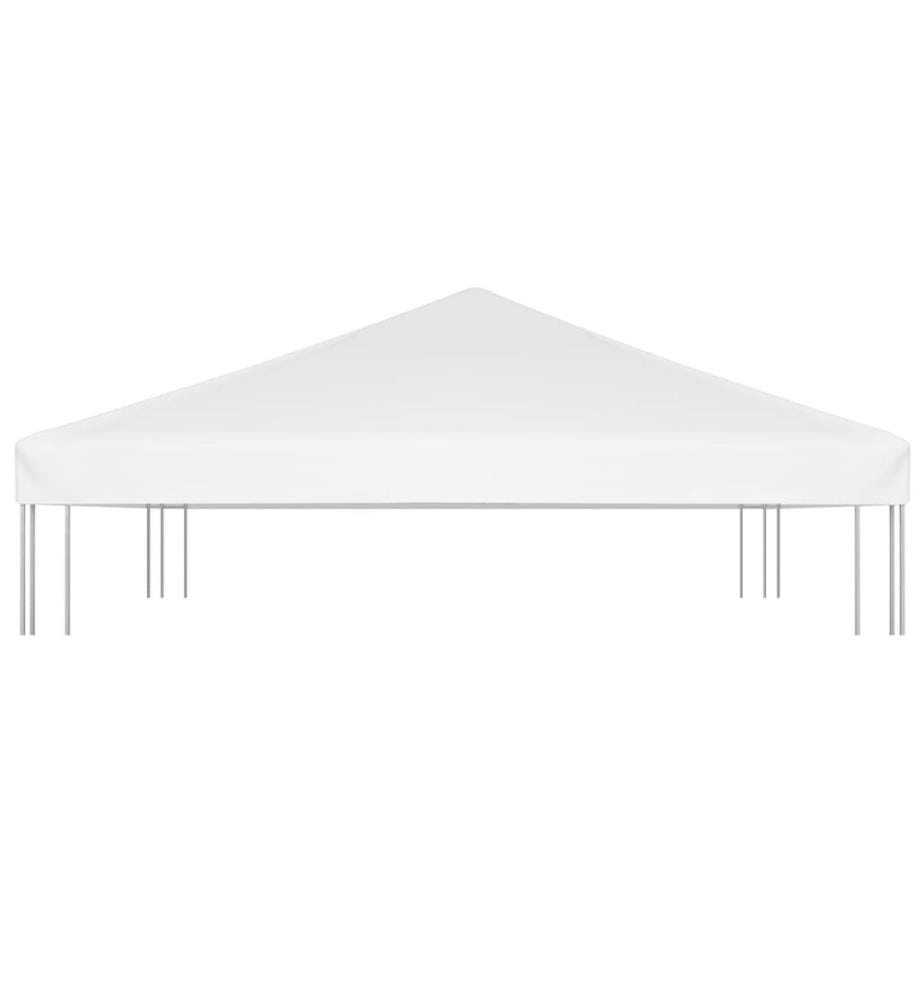 Toile de toit de belvédère 270 g/m² 3x3 m Blanc