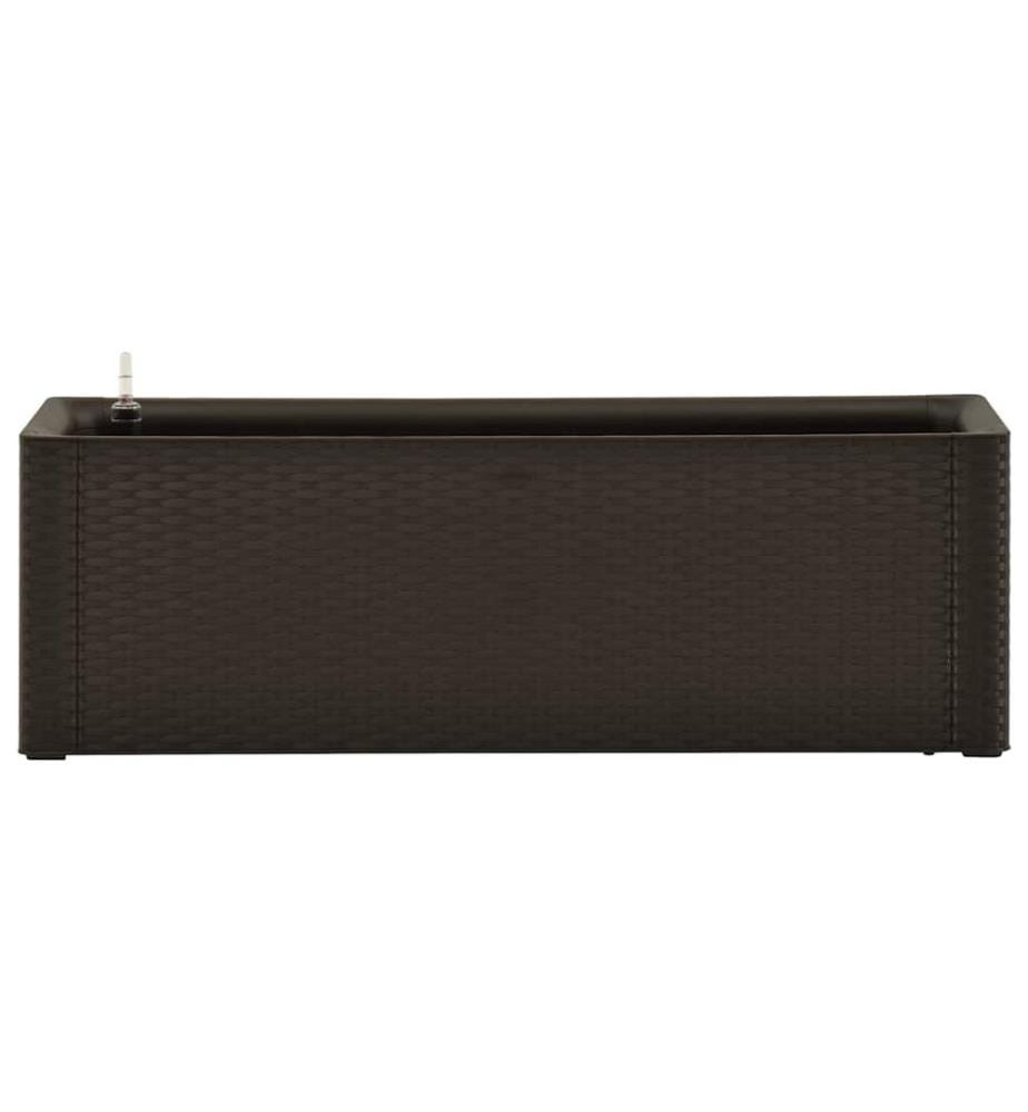 Lit surélevé de jardin avec système d'arrosage Moka 100x43x33cm