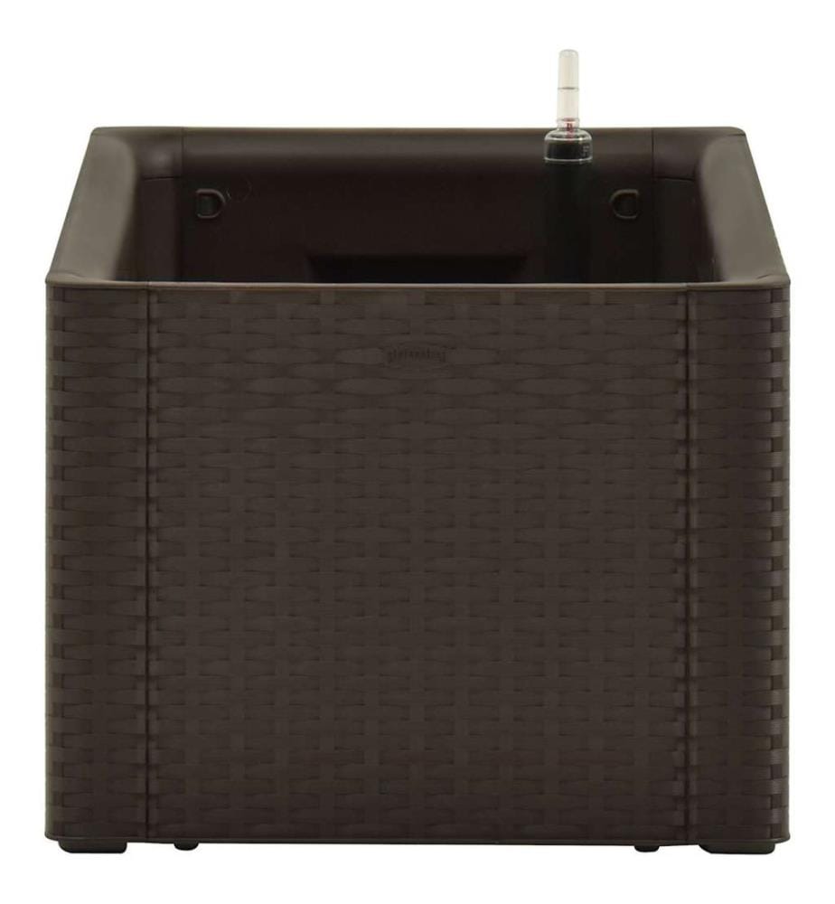 Lit surélevé de jardin avec système d'arrosage Moka 100x43x33cm