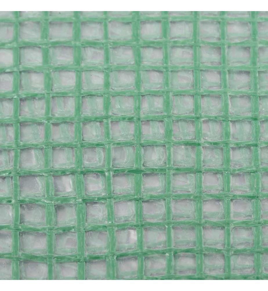 Ersatzabdeckung für Gewächshaus (9 m²) 200x450x200 cm Grün