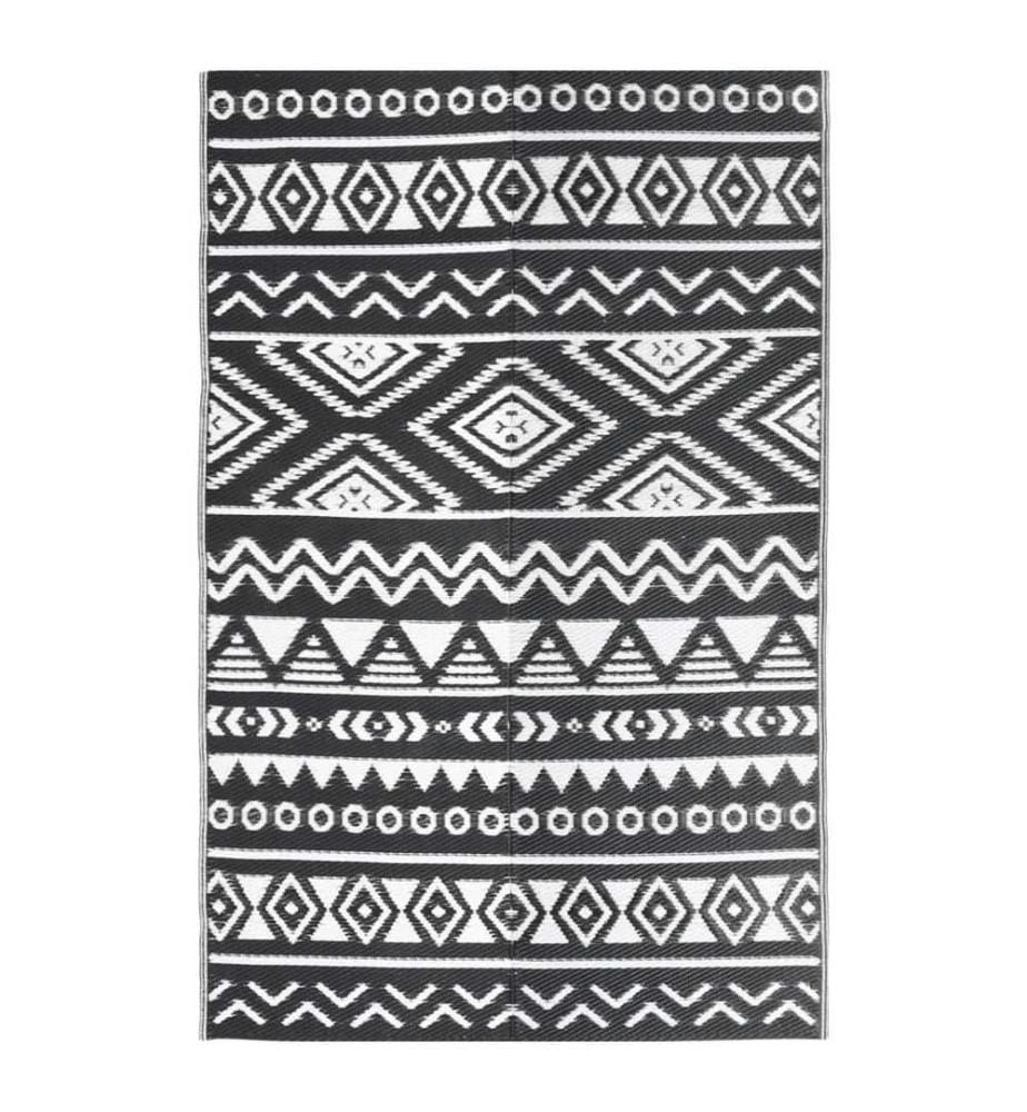 Tapis d'extérieur ARAKIL Noir 190x290 cm PP
