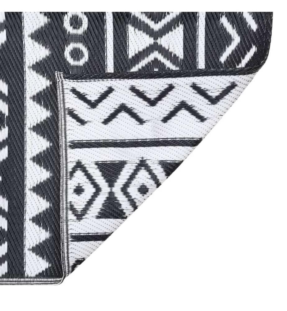 Tapis d'extérieur ARAKIL Noir 190x290 cm PP