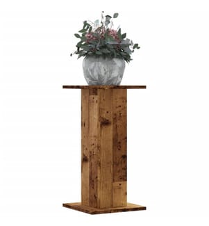 Pflanzenständer 2 Stk. Altholz-Optik 30x30x60 cm Holzwerkstoff