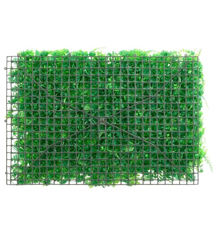 Farnblätter-Sichtschutz Künstlich 6 Stk. Grün 40x60 cm