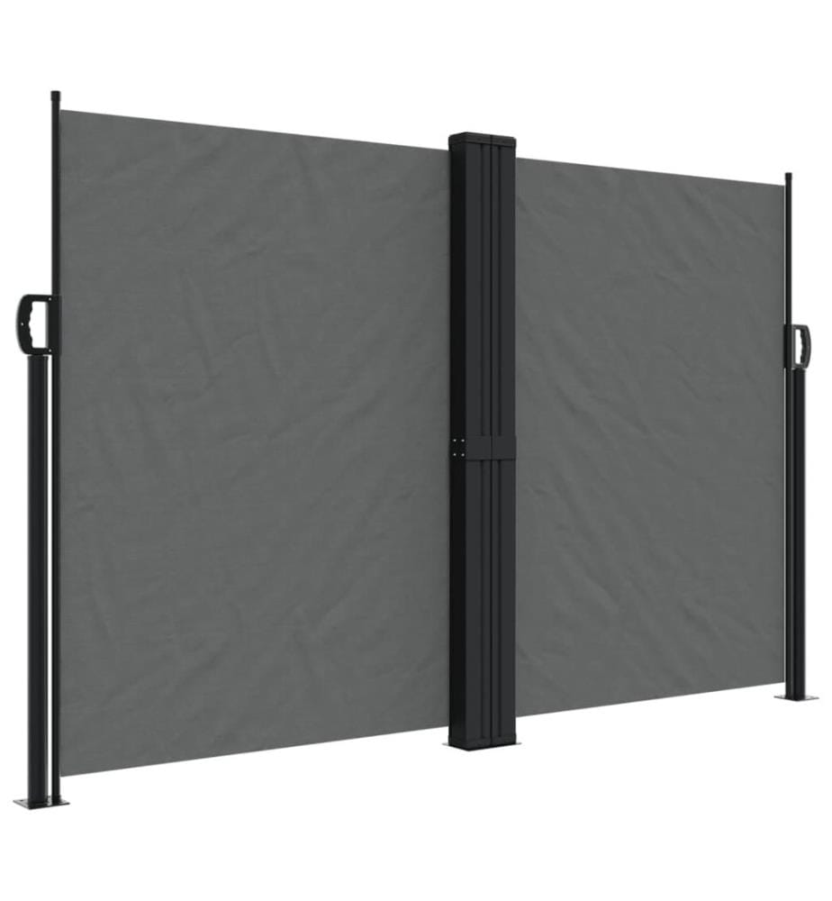 Seitenmarkise Ausziehbar Anthrazit 160x600 cm