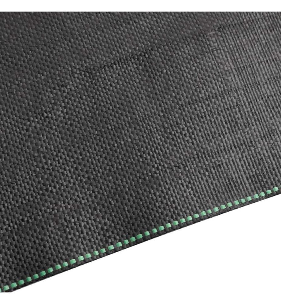 Membrane anti-mauvaises herbes noir 2x25 m PP