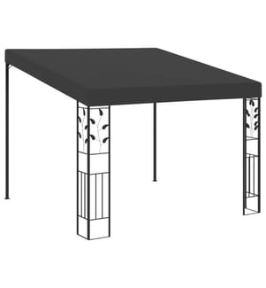Wand-Pavillon 3x3x2,5 m Anthrazit