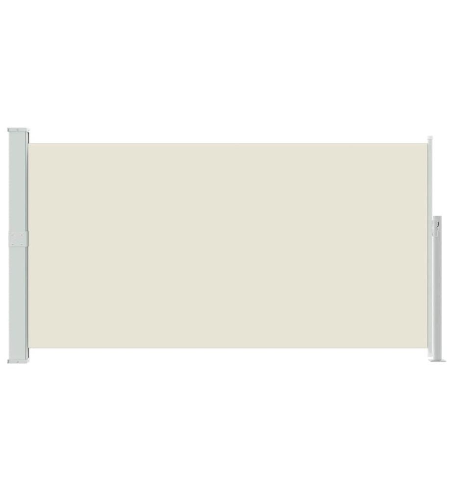 Ausziehbare Seitenmarkise 170×300 cm Creme