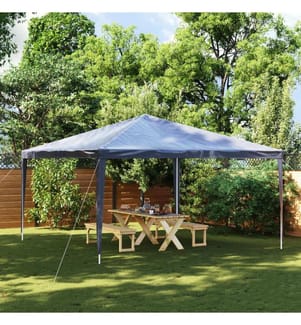 Partyzelt 4x4 m Blau