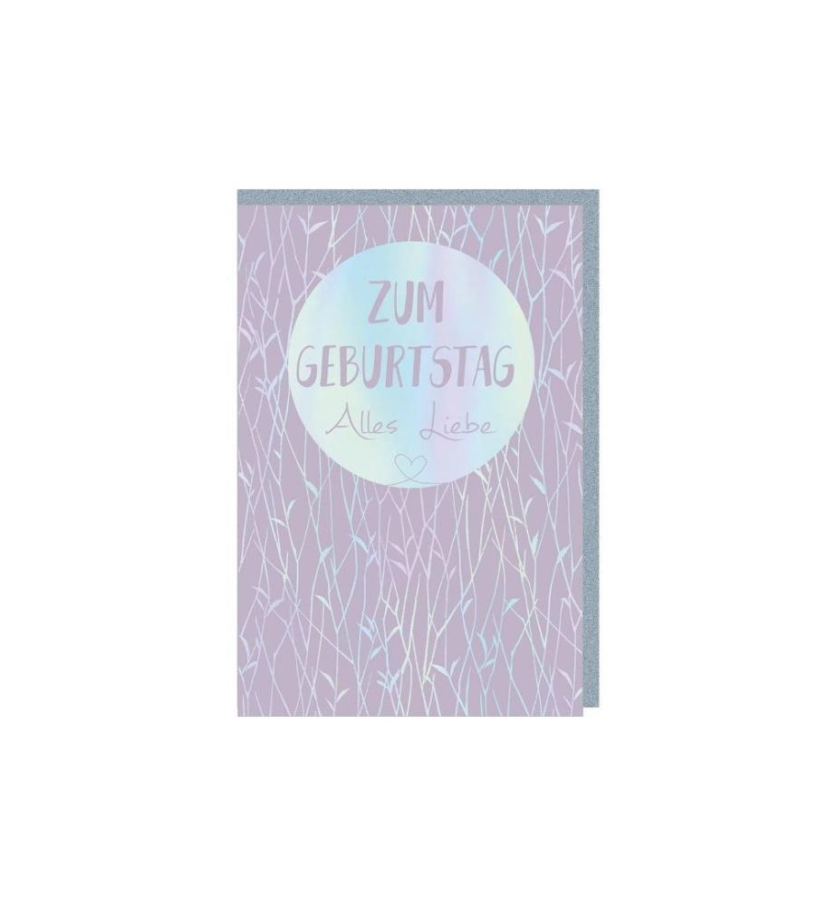 Braun + Company Carte de félicitations Anniversaire 11.5 x 17 cm, enveloppe incluse