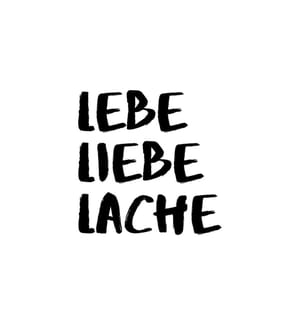 Braun + Company Papierservietten Lebe, liebe, lache, 33 cm x 33 cm, 20 Stück