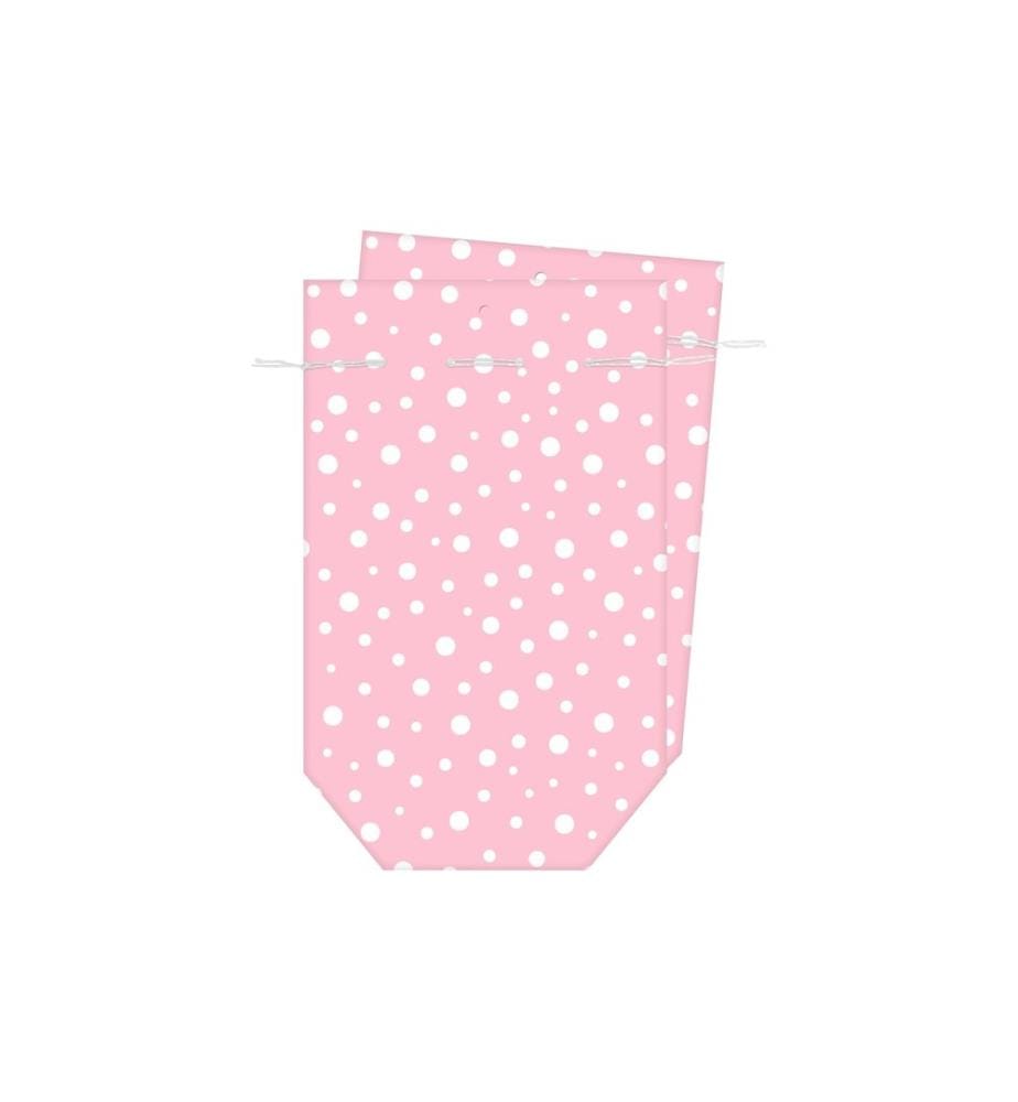 Braun + Company Geschenktasche 2 Stück, 16 x 26 cm, Rosa