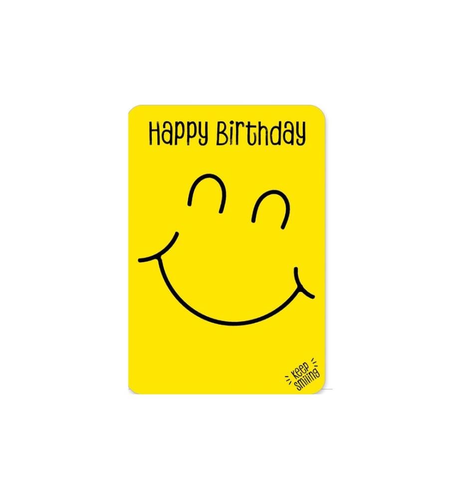 Braun + Company Carte de félicitations Smile 11.5 x 17 cm