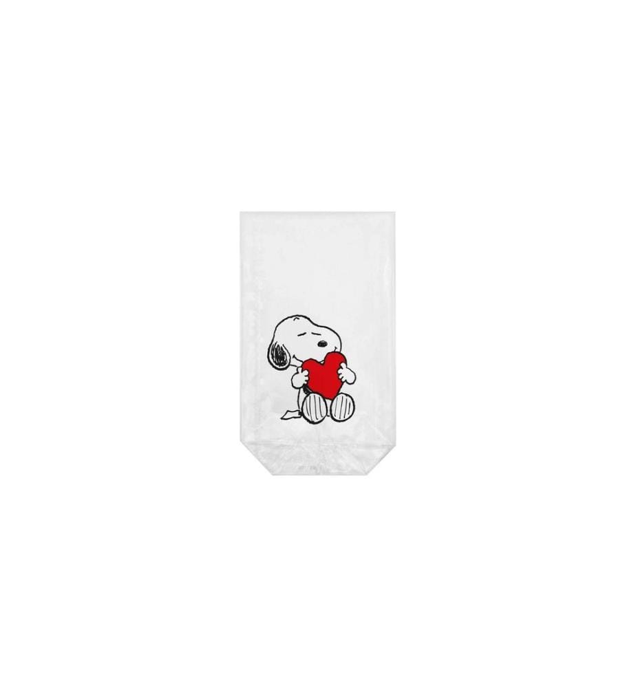 Braun + Company Sac transparent Snoopy, 11.5 x 19 cm, 10 pièces