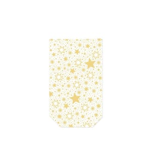 Braun + Company Emballage des biscuits Miracle Star 11.5 x 19 cm, 10 pièces