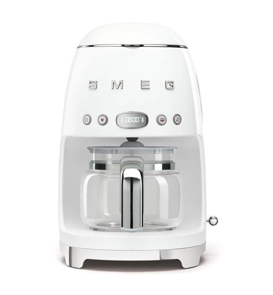 SMEG - Caffettiera con filtro DCF02WHEU - Bianco