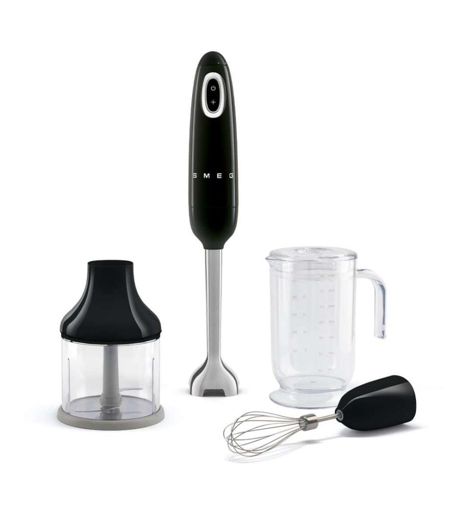 Frullatore a immersione con accessori HBF03BLEU - Nero