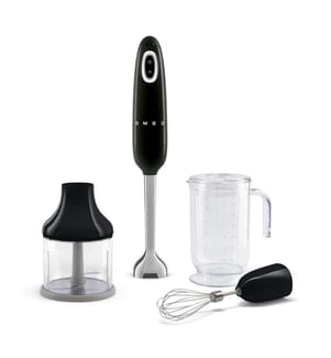 Mixeur plongeant avec accessoires HBF03BLEU - Noir