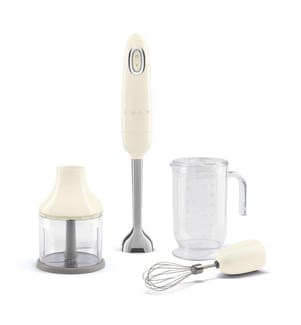 Mixeur plongeant avec accessoires HBF03CREU - Crème
