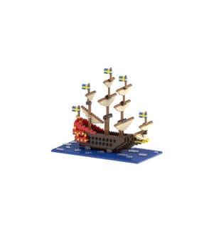 BRIXIES Bausteinmodell Vasa Schiff aus 650 Bausteinen